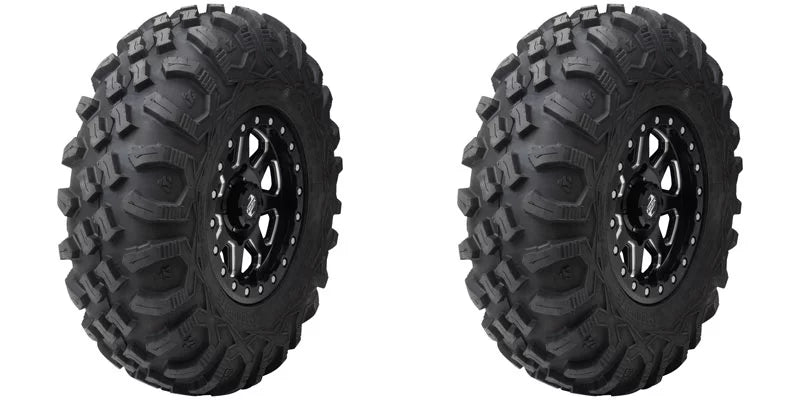 (2 Pack) Tusk Megabite Radial Tire 27x10-12 For POLARISize RZR 900 Trail Fox Edition 2020