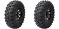 (2 Pack) Tusk Megabite Radial Tire 27x9-14 For POLARISize RZR 900 Trail Fox Edition 2020