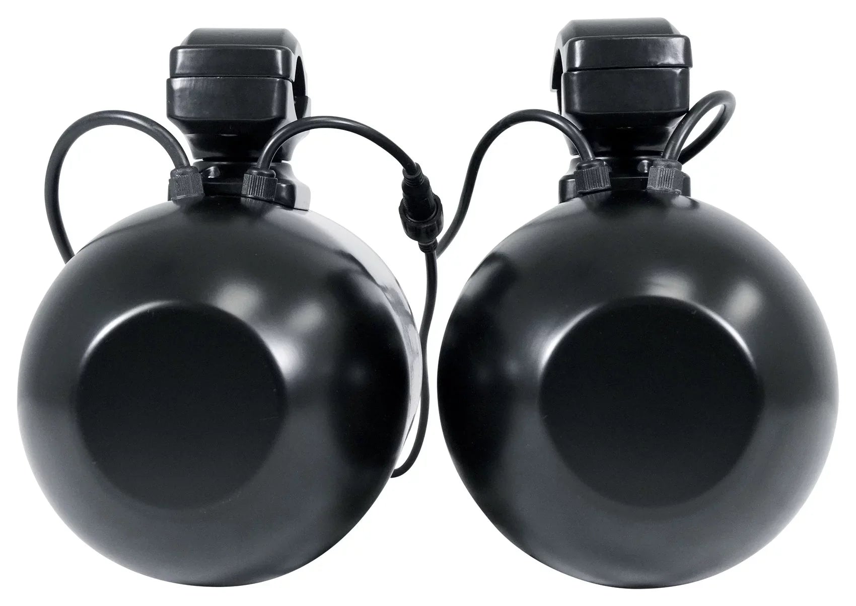 (2) Memphis Audio RZR65FE Pods+LED Tower Sizepeakers+Amp For 2014+ Polaris RZR