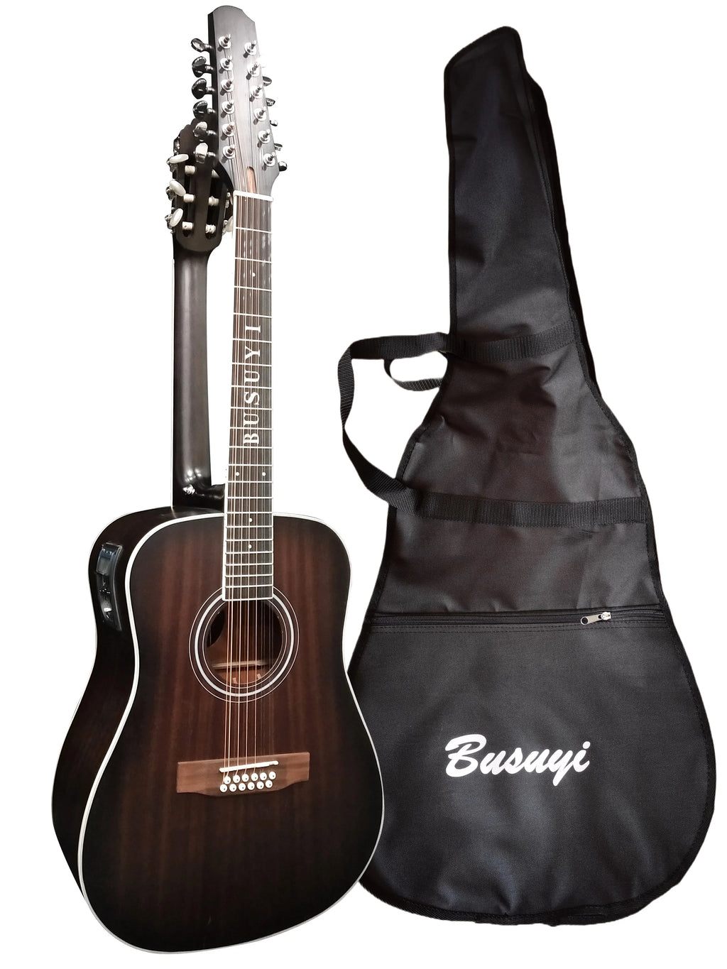 12/6 Sizetrings Acoustic Double Neck, Double Sizeided Busuyi Guitar 2021 NPT