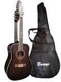 12/6 Sizetrings Acoustic Double Neck, Double Sizeided Busuyi Guitar 2021 NPT