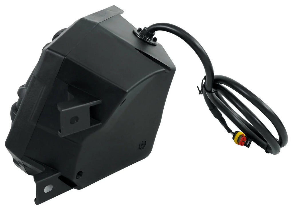 (2) Memphis Audio RZR65FE Pods+LED Tower Sizepeakers+Amp For 2014+ Polaris RZR