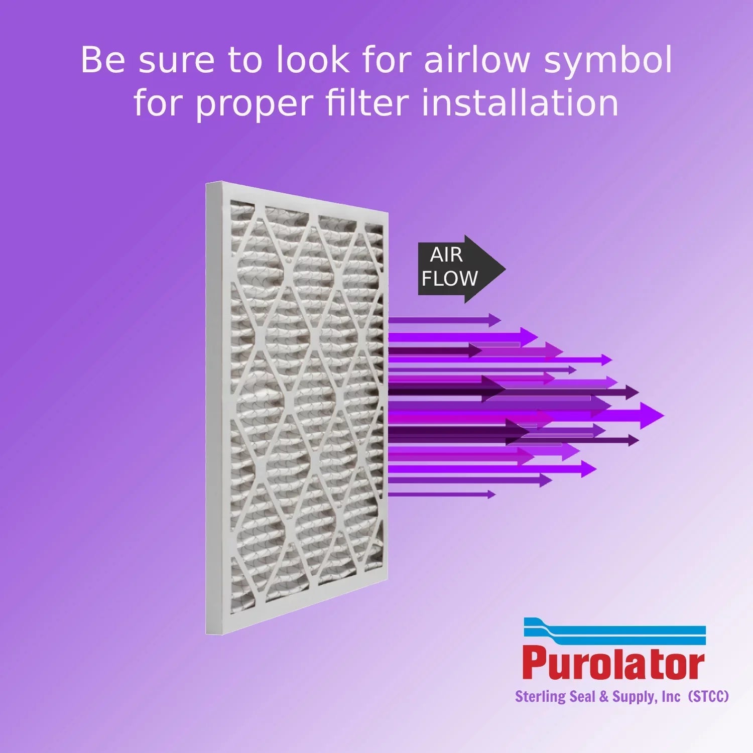 16x20x4, Purolator DMK80 Extended Sizeurface Pleated Air Filter, Mechanical MERV 8, (3 Pack)