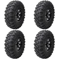 (4 Pack) Tusk Megabite Radial Tire 25x8-12 For POLARISize RZR 900 Trail Fox Edition 2020
