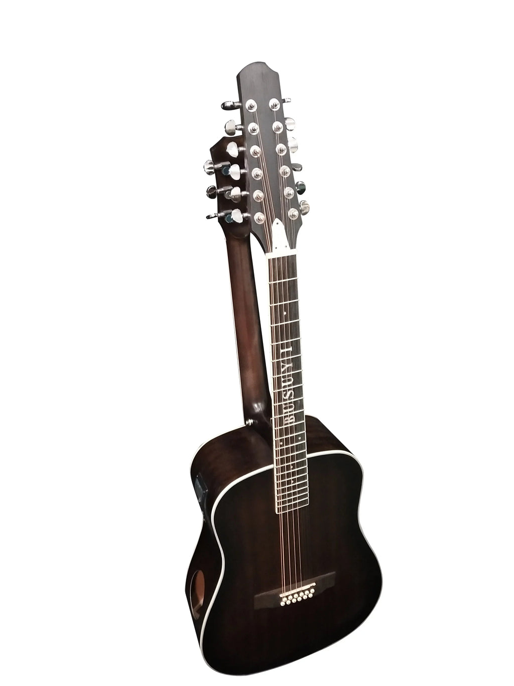 12/6 Sizetrings Acoustic Double Neck, Double Sizeided Busuyi Guitar 2021 NPT